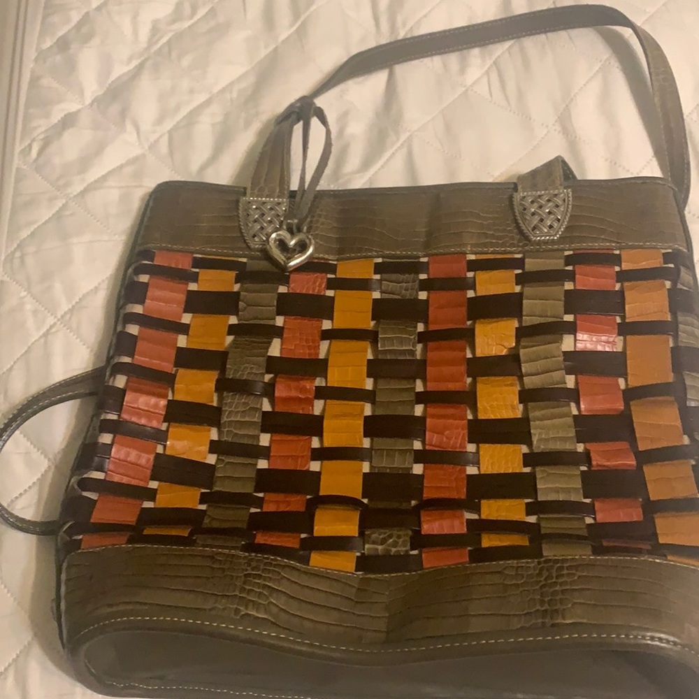 Brighton Collection 2000 Woven Leather purse